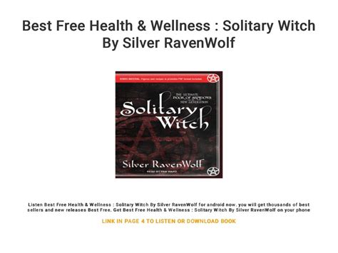 Healing and Magick: Lessons from Solitary Witch Silver RavenWolf